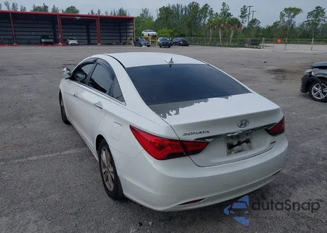 2013 Hyundai Sonata Limited из США, поврежденный, VIN 5NPEC4AC4DH605550